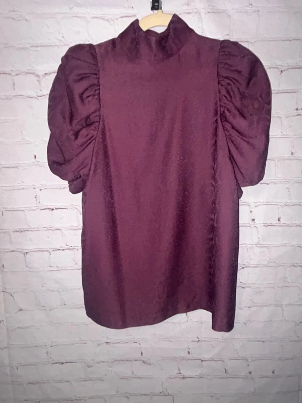 Ted Baker London Kalmiia Exaggerated Sleeve Top women’s size 1/S